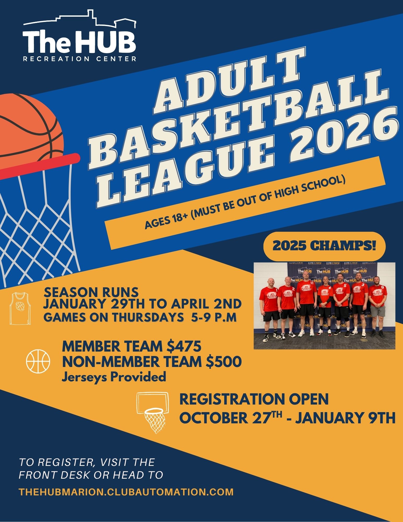 Morning at The HUB Recreation Center in Marion Illinois